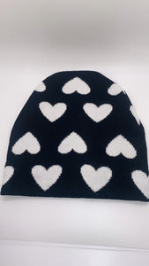 Hearts on Deck beanie hat