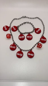 Cola charm necklace