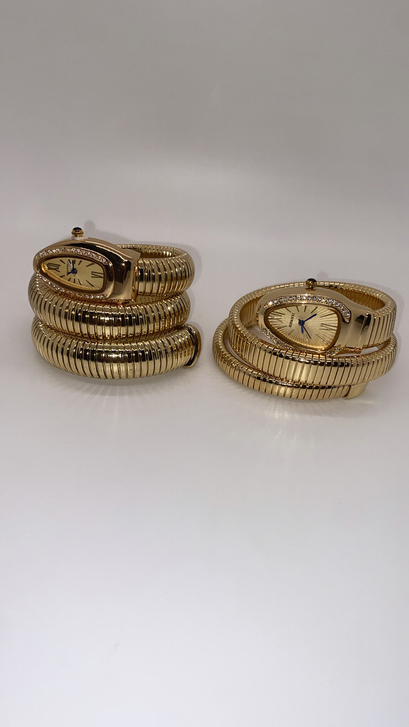 Luxx wrap watch - Gold
