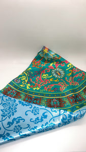 Asian print scarf