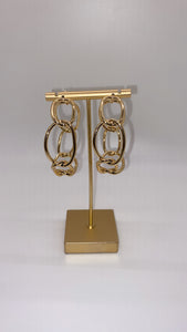 Love Language hoop earrings