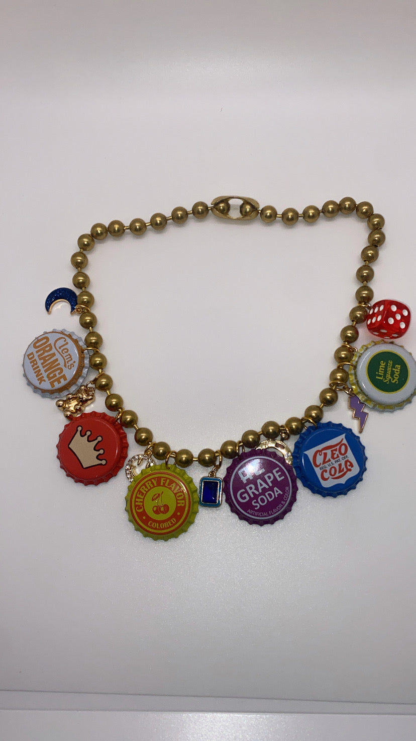 Bottlecap necklace