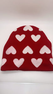 Hearts on Deck beanie hat